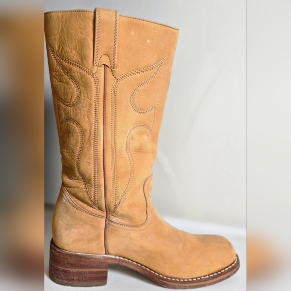 Frye Banana Campus Heeled Boots 8 1/2 - Picture 7 of 14